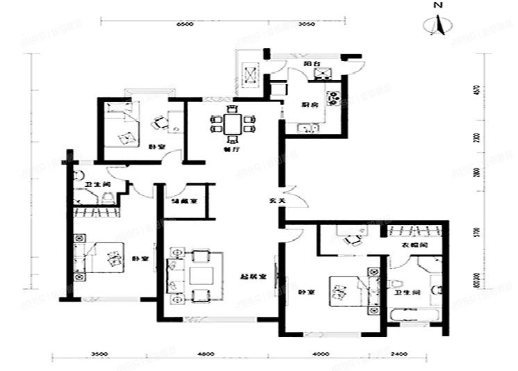 朝阳区 东湖湾一期5号楼3单元201室