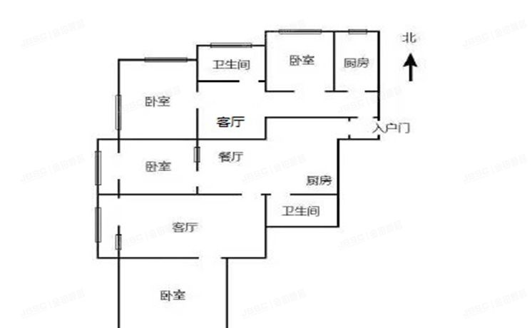 密云区 果园西路38号院6号楼2层204