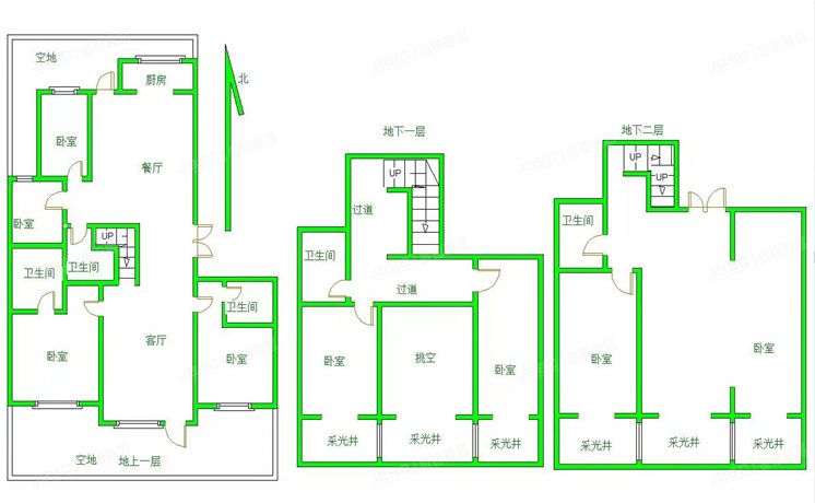 房山区 国誉府16号楼-2至1层一单元102号