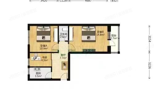 东城区 柏林寺西4号楼6层5-16号