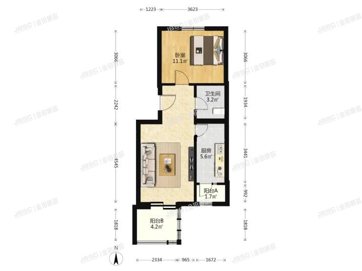 大兴区 罗奇营路30号院8号楼4单元302室（罗奇营社区）