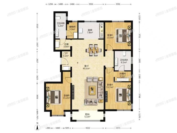 大兴区 鹿华路1号院9号楼12层1单元1501室（中信新城西区）