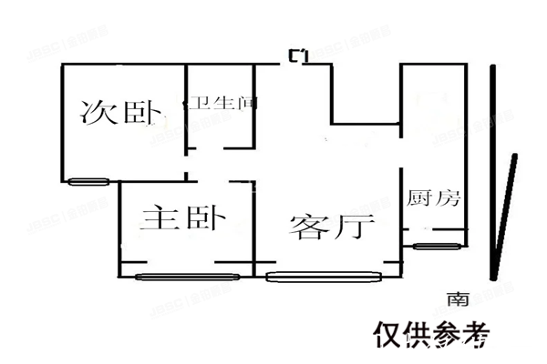 密云区 中加锦园2号楼2单元1402