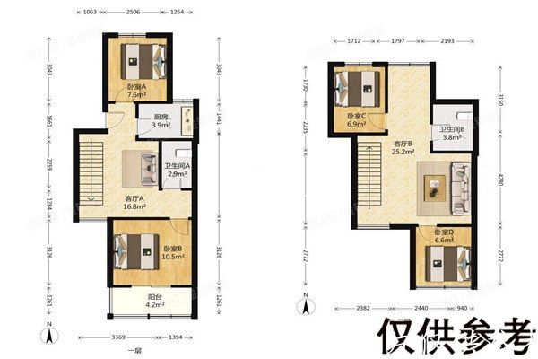 东城区   金鱼池西区17号楼4单元001号101号