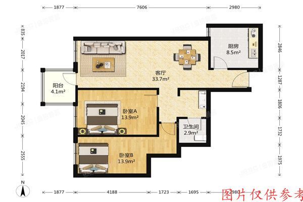 朝阳区 甘露园5号楼16层1903号（朝阳无限芳菁苑）