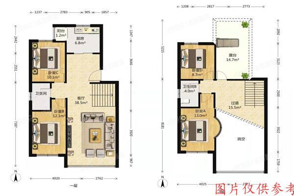 大兴区 西红门镇绿林苑20号楼2单元602号