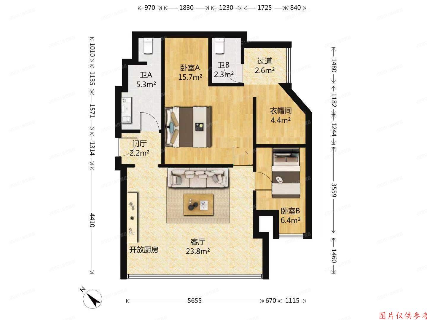 朝阳区 左家庄北里58号楼2单元902（master领寓）公寓