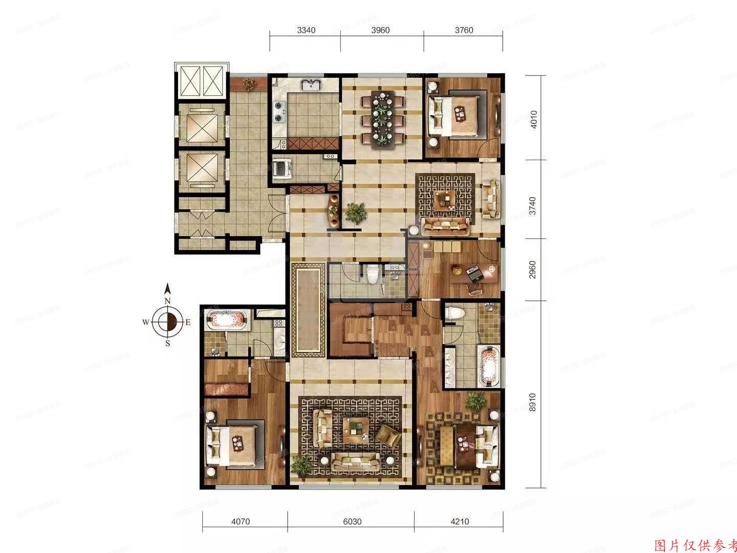 朝阳区 太阳宫二街3号院6号楼23层2701（红玺台）