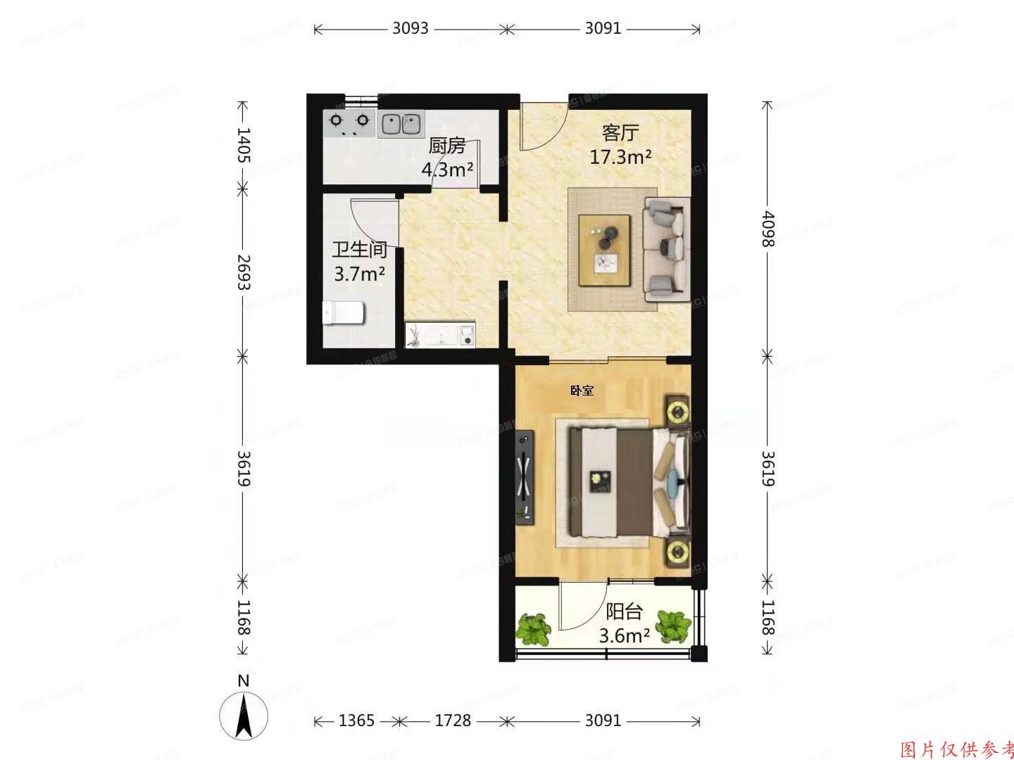 朝阳区 农光里221号楼709