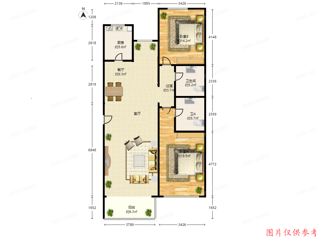 海淀区 蓝靛厂翠叠园8号楼8层4单元9H