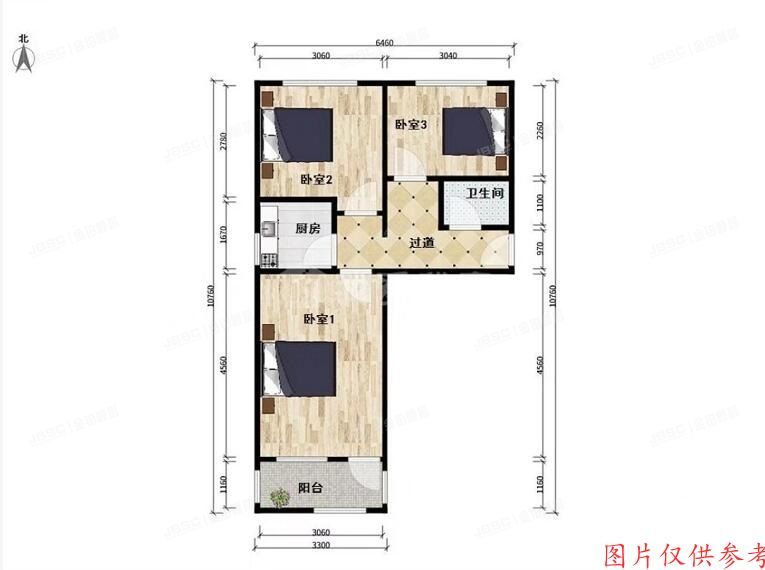 朝阳区 团结湖中路北二条4号楼3单元303号