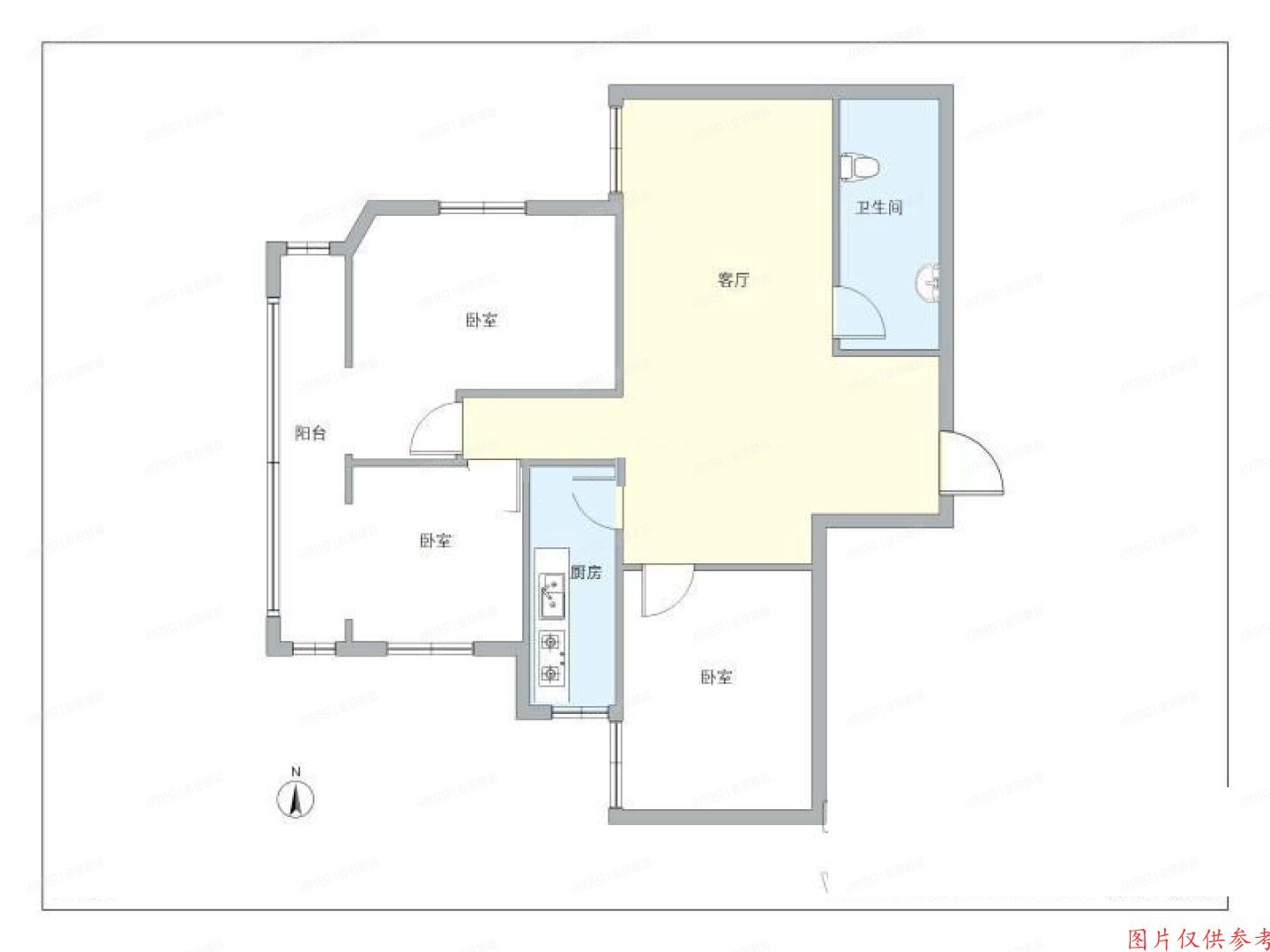 西城区-牛街 平原里小区20号楼20层C座1601（陶然居）