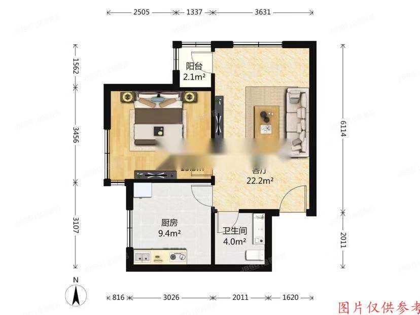 朝阳区天翠园1号楼13层1单元1303