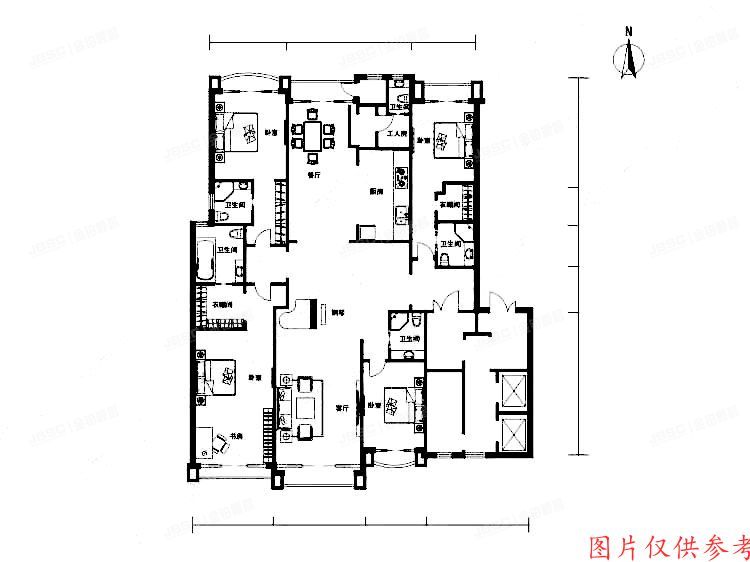 朝阳区 四季星河中街1号院5号楼6层2单元701室（星河湾朗园）