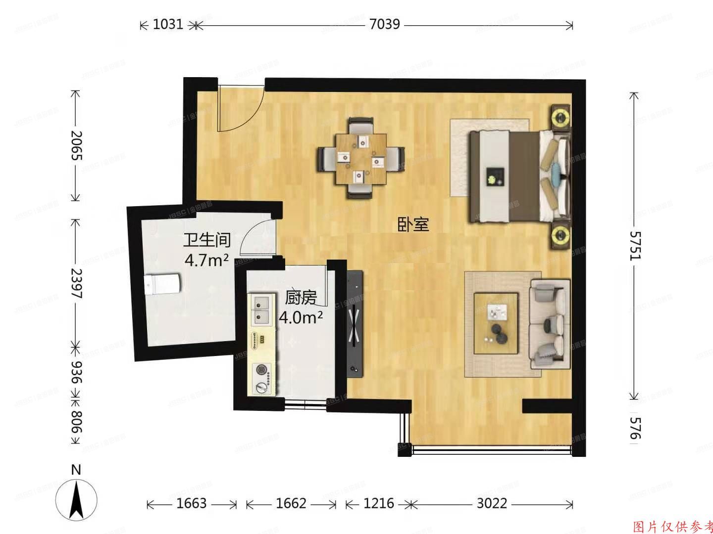 朝阳区百子湾16号百子园1号楼7层C单元703（后现代城A）