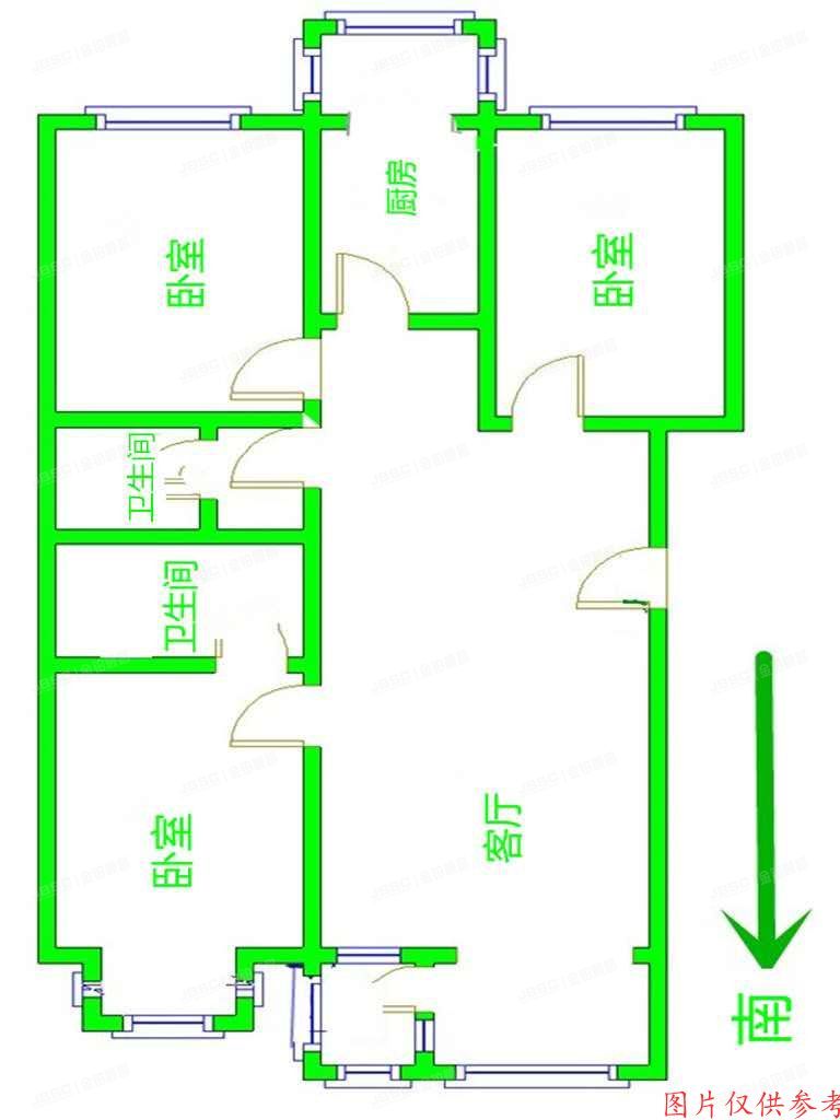 房山区-窦店镇 腾龙家园二区4号楼2单元102