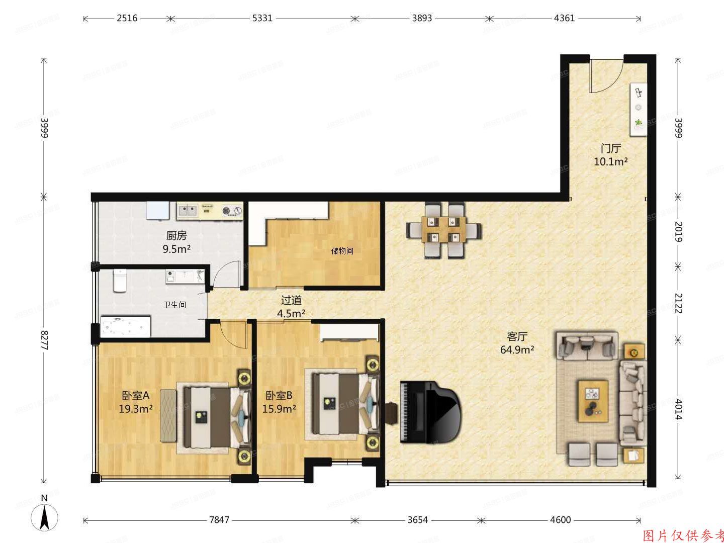 丰台区顺三条21号1号楼8层807（嘉业大厦）