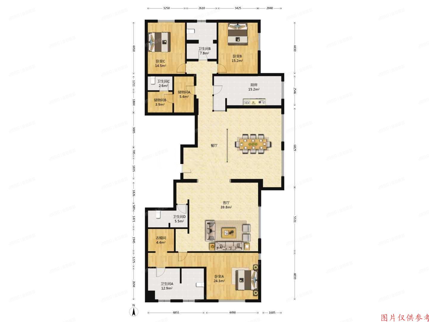 朝阳区 向军北里28号院2号楼18层1单元2101（圣世一品）