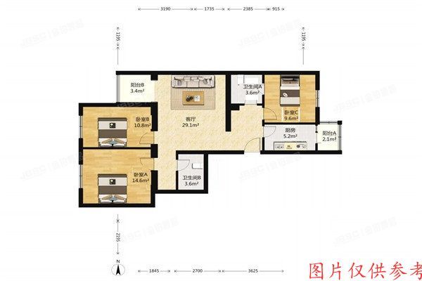 朝阳区 幸福二村34号楼6单元102