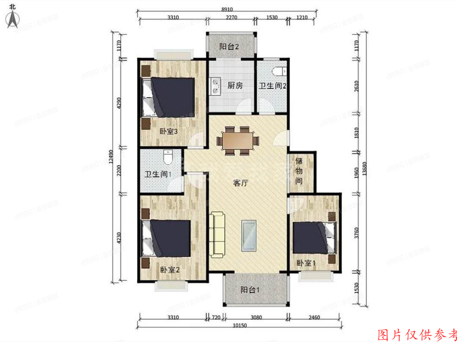通州区 潞苑南大街185号25号楼5层1-152（新潮嘉园）