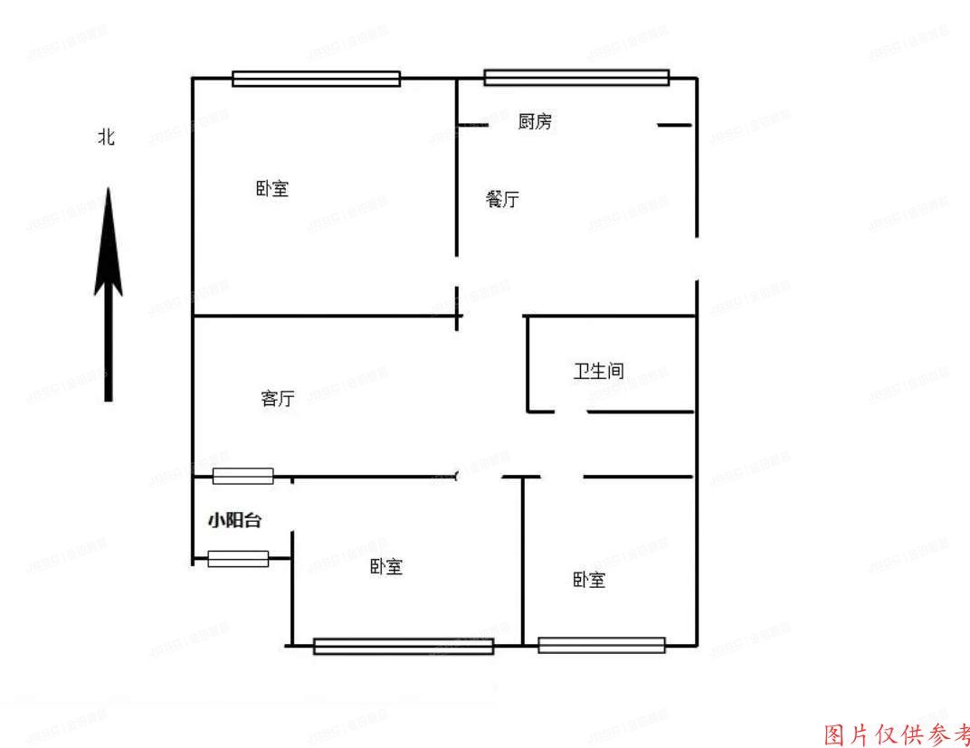 密云区 果园西里23号楼1层2单元102号