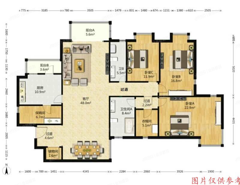丰台区 怡海花园恒泰园5号楼1504号