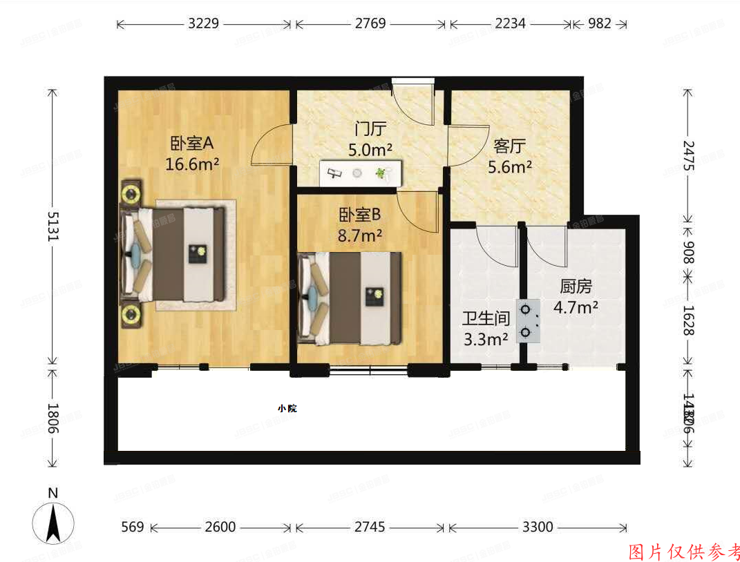 海淀区 皂君东里24号楼1单元112号