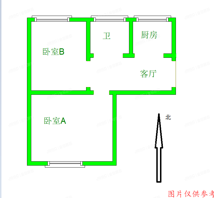 东城区 民旺园3号楼4层3单元66号67号