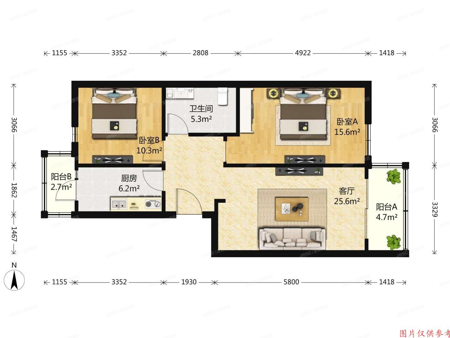 朝阳区 吉庆里11号楼1层14单元101号