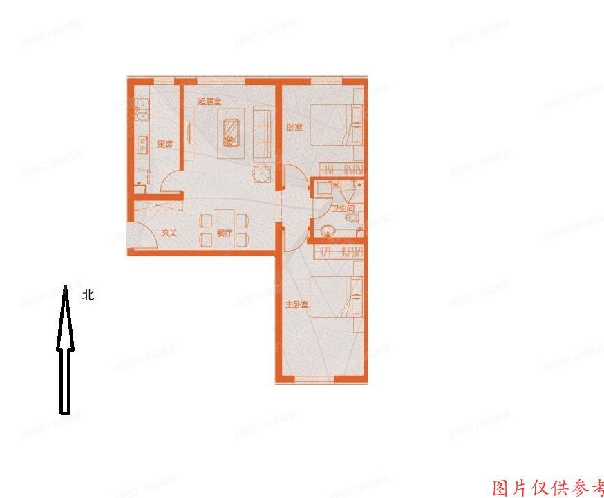 大兴区 育胜街36号院10号楼6层1单元604（满庭春MOMA）