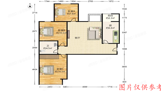 朝阳区 广渠路36号院25号楼25层1单元2504（首城国际D）