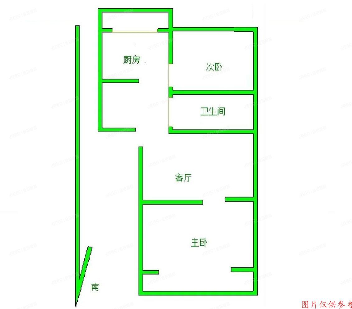 怀柔区-北房镇 幸福东园16号楼2层4单元202