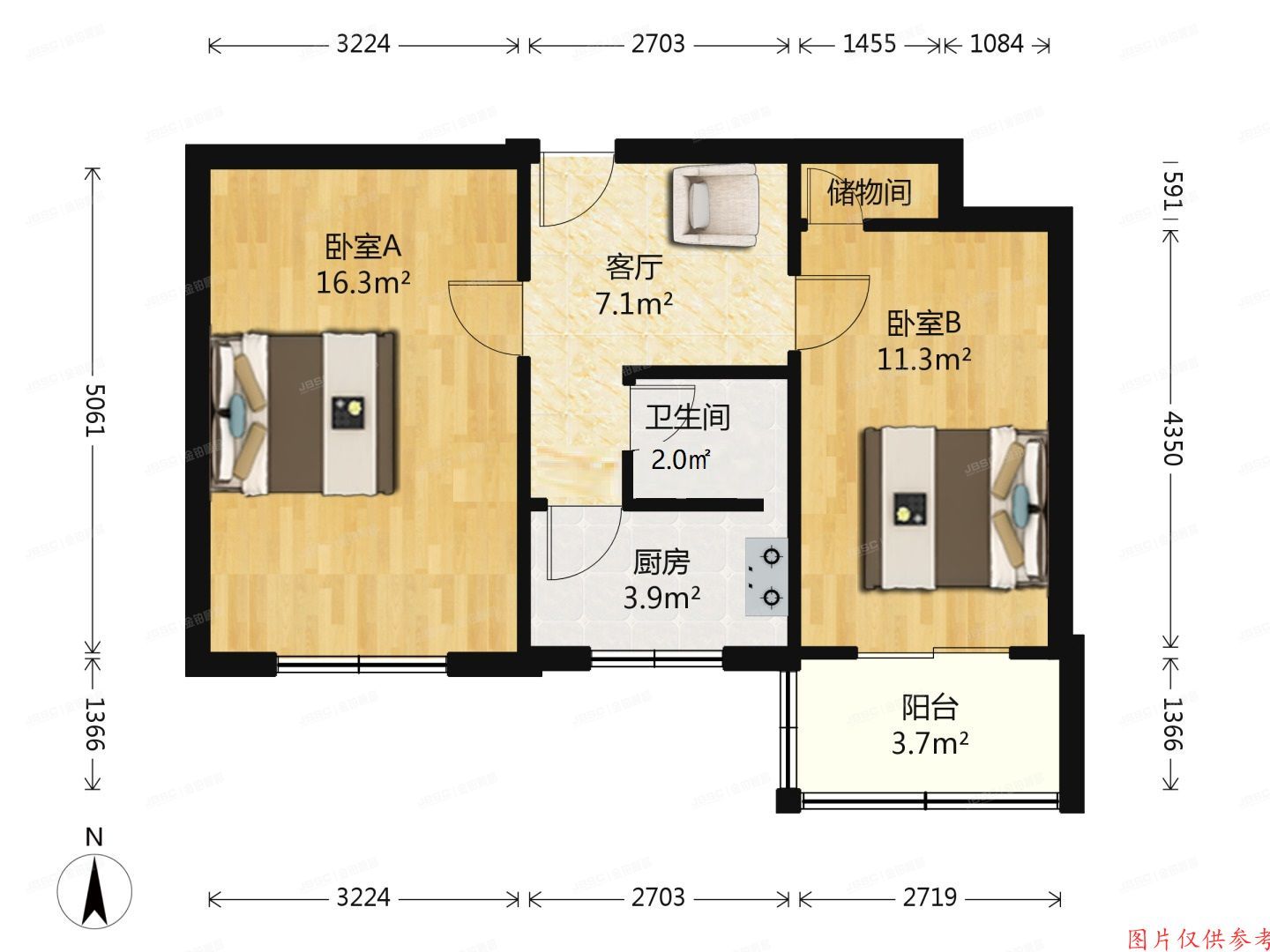 西城区 右安门内大街乙8号5层2-5-502号