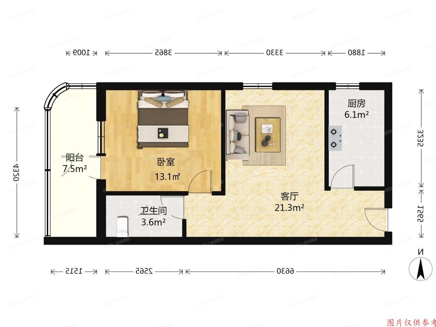 海淀区 文慧园10号楼411号（文慧十号）
