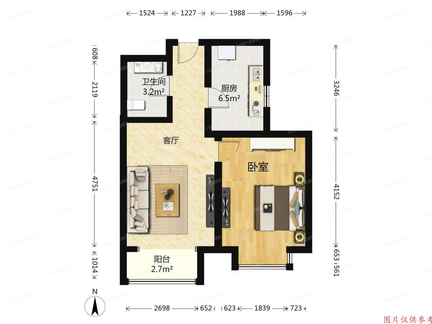 大兴区 泰河园一里一区10号楼3单元402