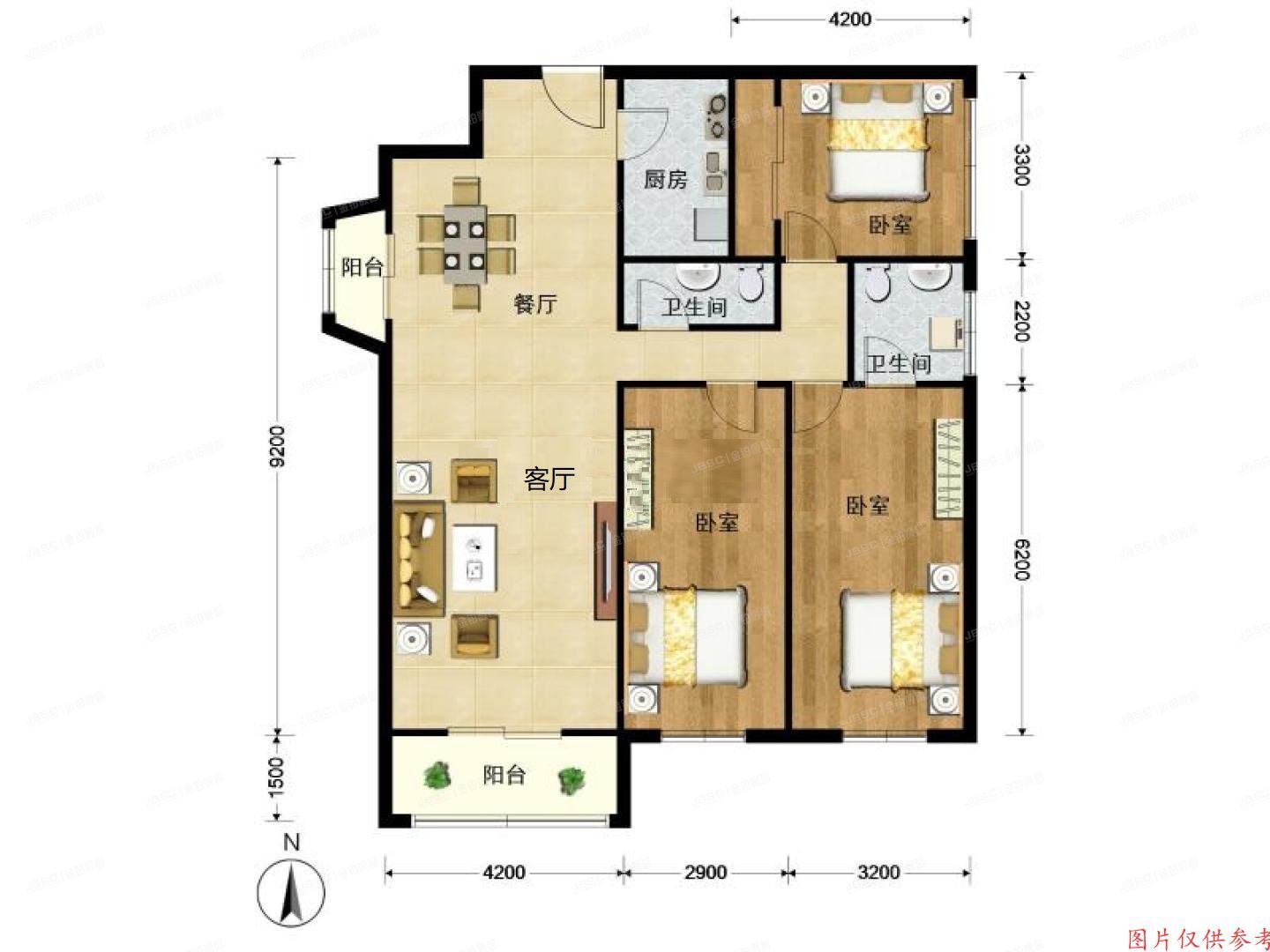 朝阳区 慧忠里228号楼19层1903（卧龙小区）