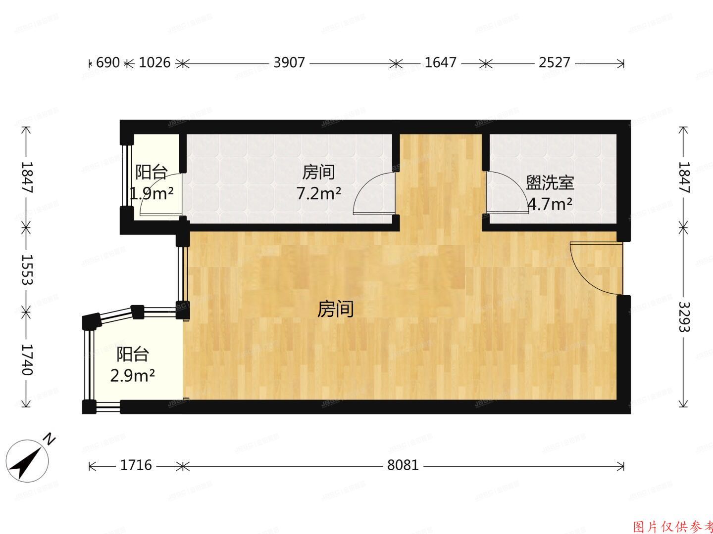 朝阳区 望京街4号楼27层2710号（合生麒麟社）办公