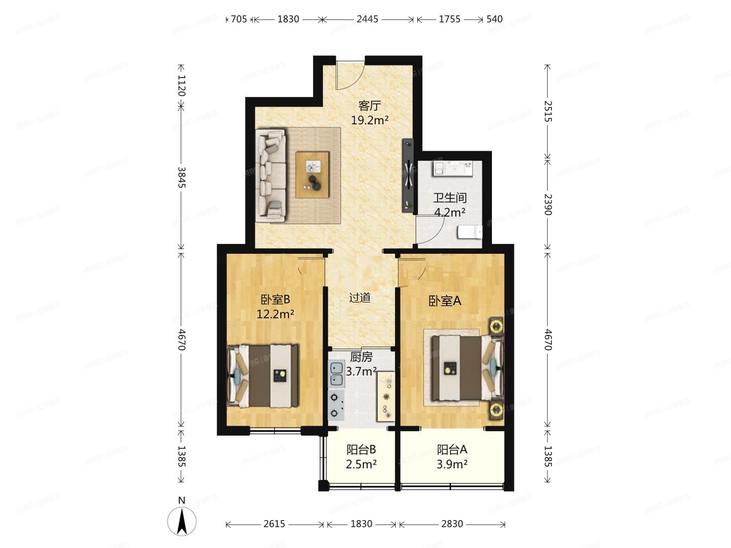 通州区  乔庄北区15号楼152号