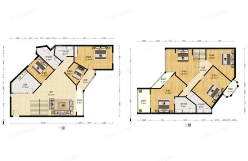顺义区 奥竺苑2号楼11至12层1102-1202号