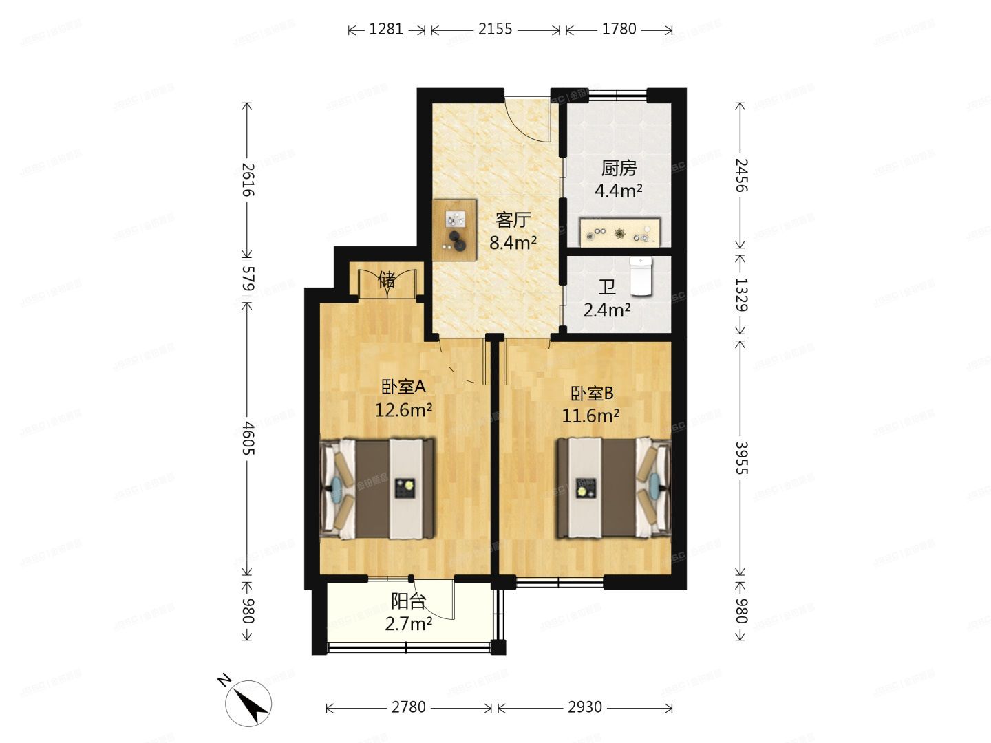 丰台区 芳群园一区12号楼9层2单元907号 房改房