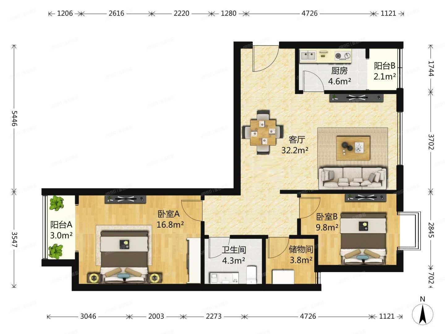 西城区 虎坊路19号院17号楼9层②-1001号（陶然北岸韵竹园）