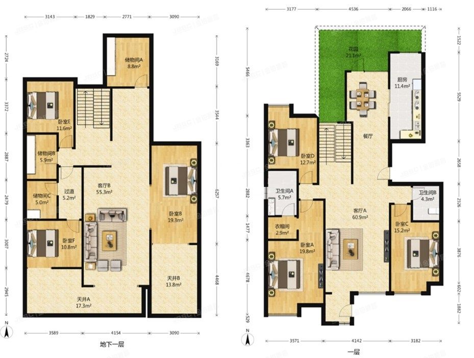 大兴区 乐园路20号院23号楼-1至1层1单元101室（华润公元九里）