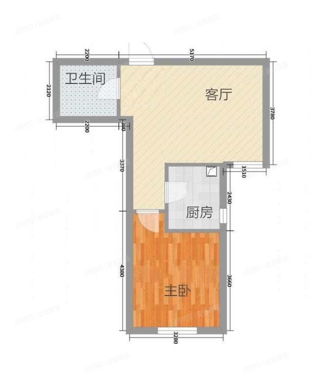 朝阳区 东坝驹子房435号楼1层1单元104号（华瀚福园D区）