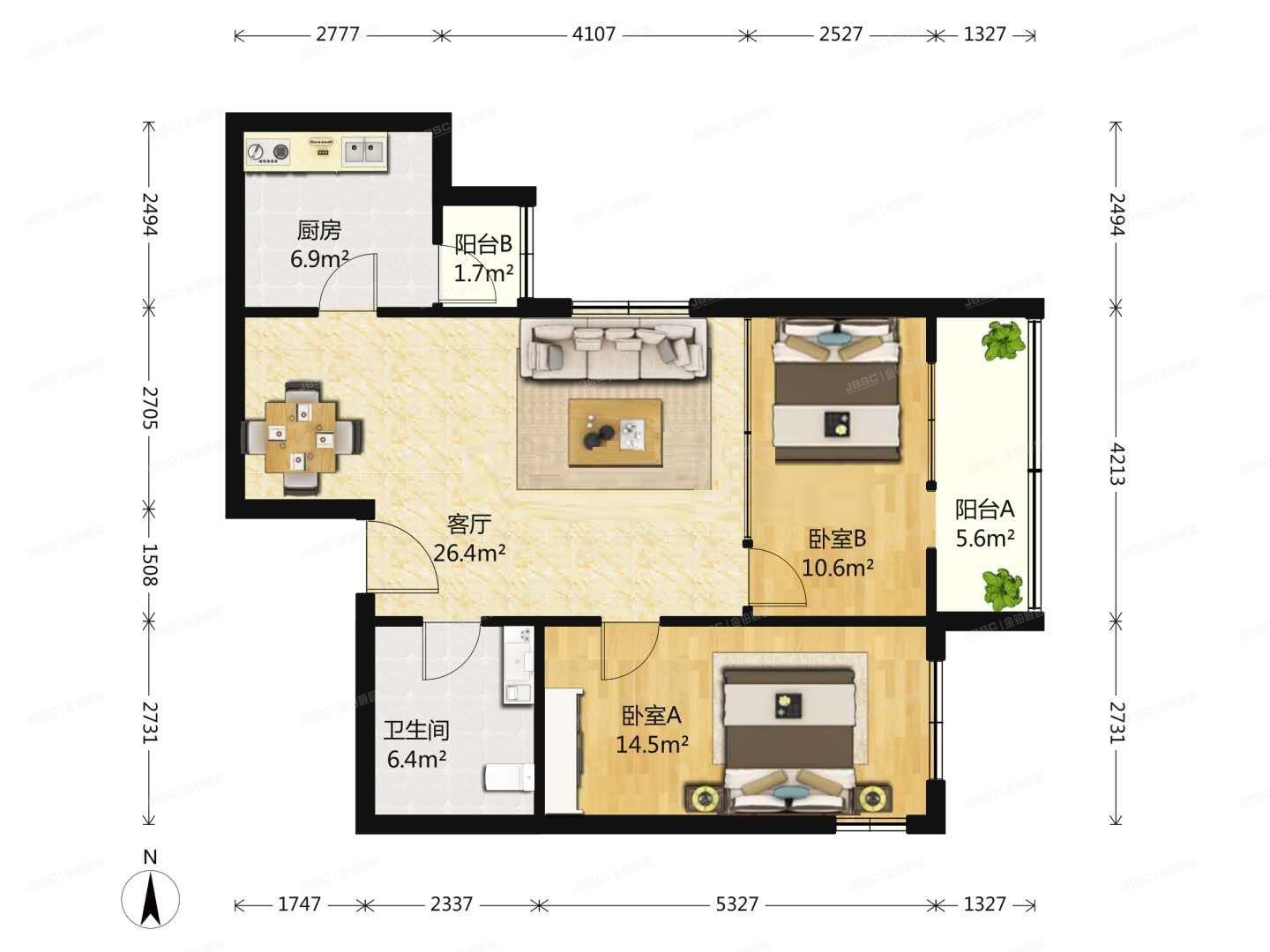 朝阳区 慧忠北里304号楼503室