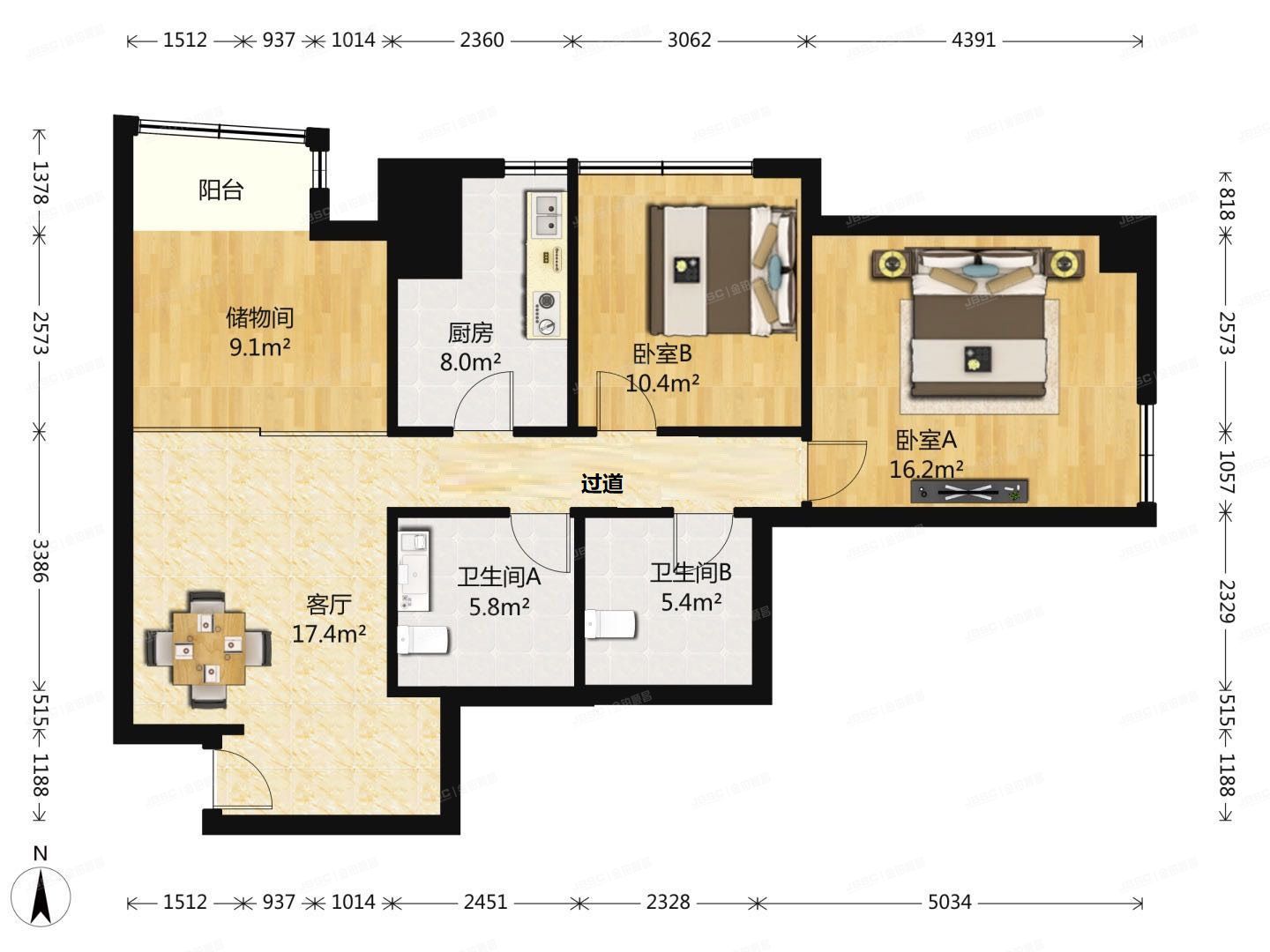 丰台区 南三环中路68号22层2201（自然美大楼）