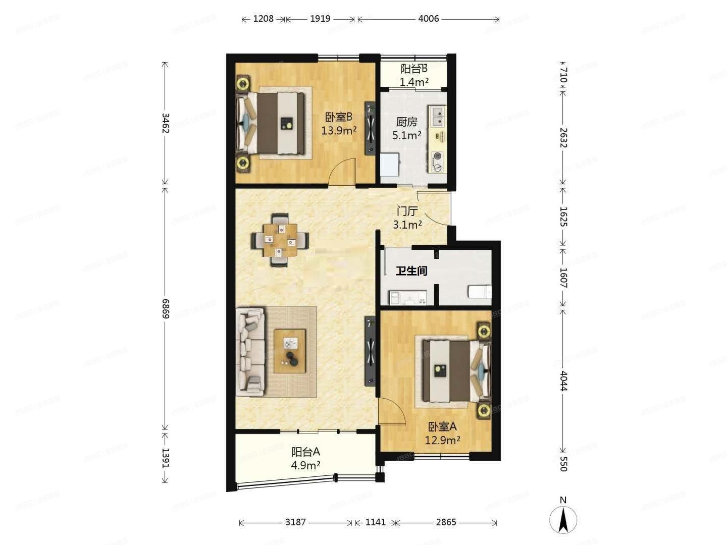 通州区   北关大街9号院二区5号楼2层222号