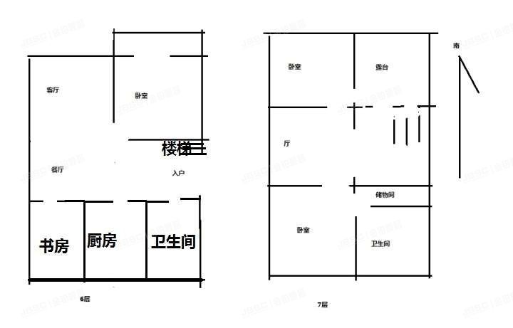 密云区  太扬家园8号楼7-8层3单元601室