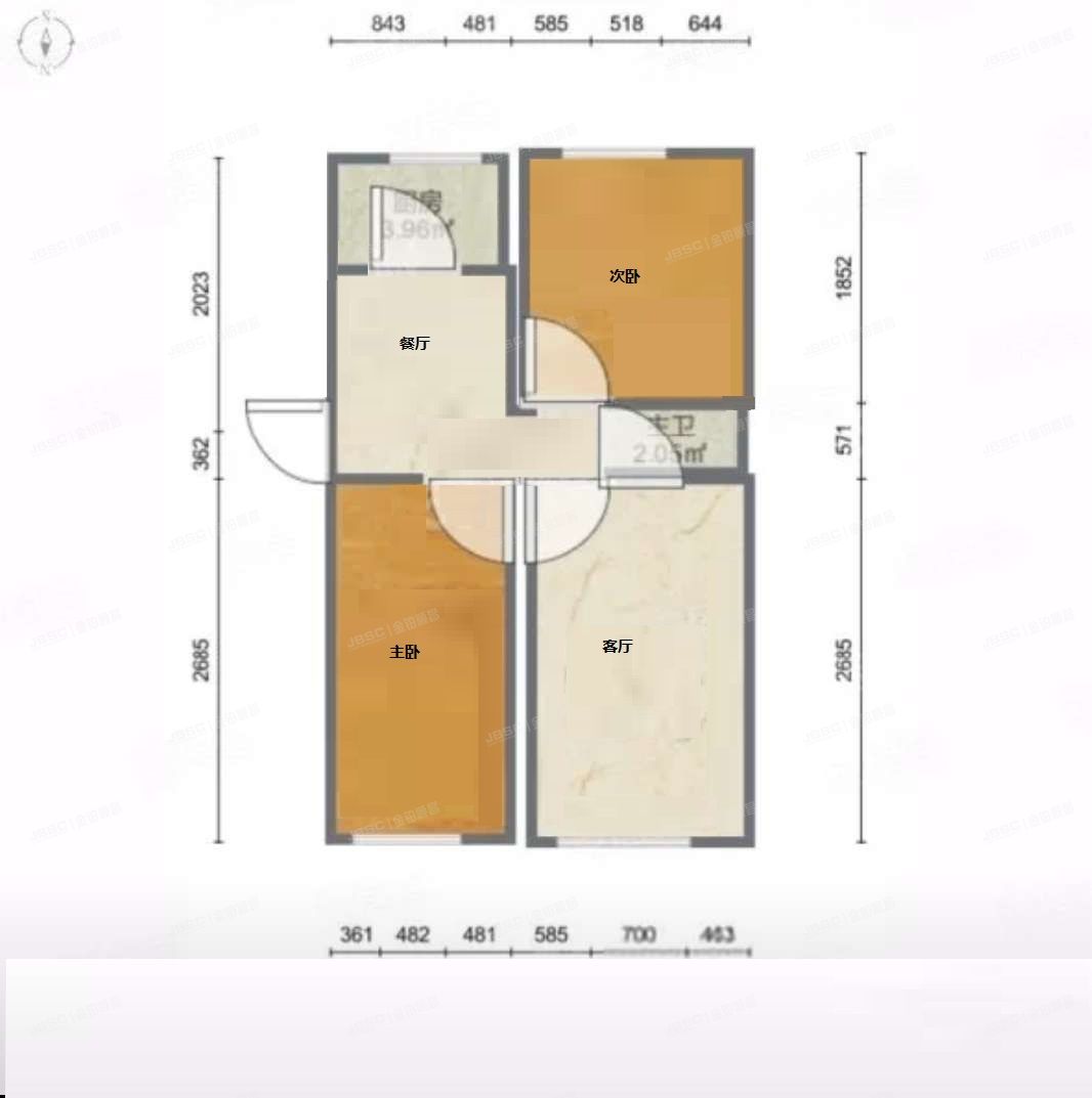 密云区 北源里11号楼2层1单元202