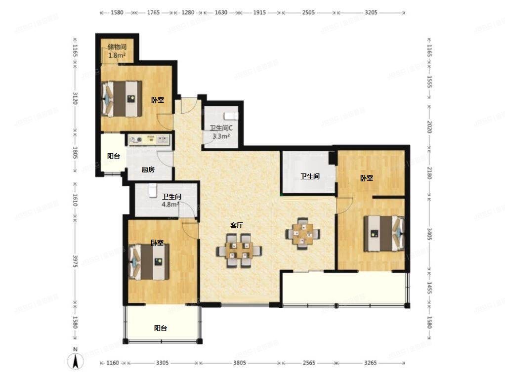 朝阳区 团结湖东里12号B楼9层10C（团结公寓）
