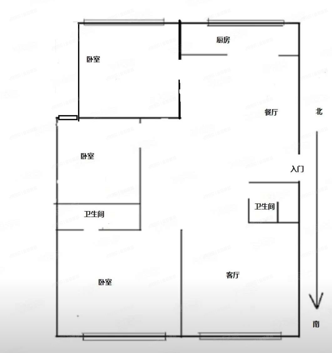 密云区 檀城东区11号楼4层3单元402室（檀城东区）